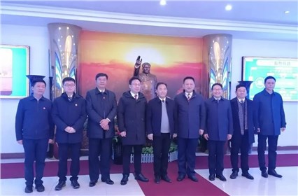 韶山市市委書(shū)記曹偉宏一行蒞臨【湘潭恒欣】走訪(fǎng)慰問(wèn)