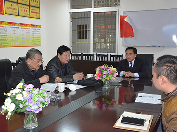 國家煤炭科學(xué)研究總院前院長芮素生一行深入“湘潭恒欣”調(diào)研